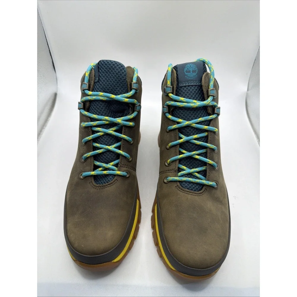 Timberland Jenness Falls Womens Olive‎ Green Waterproof Hiking Boots Size 7.5